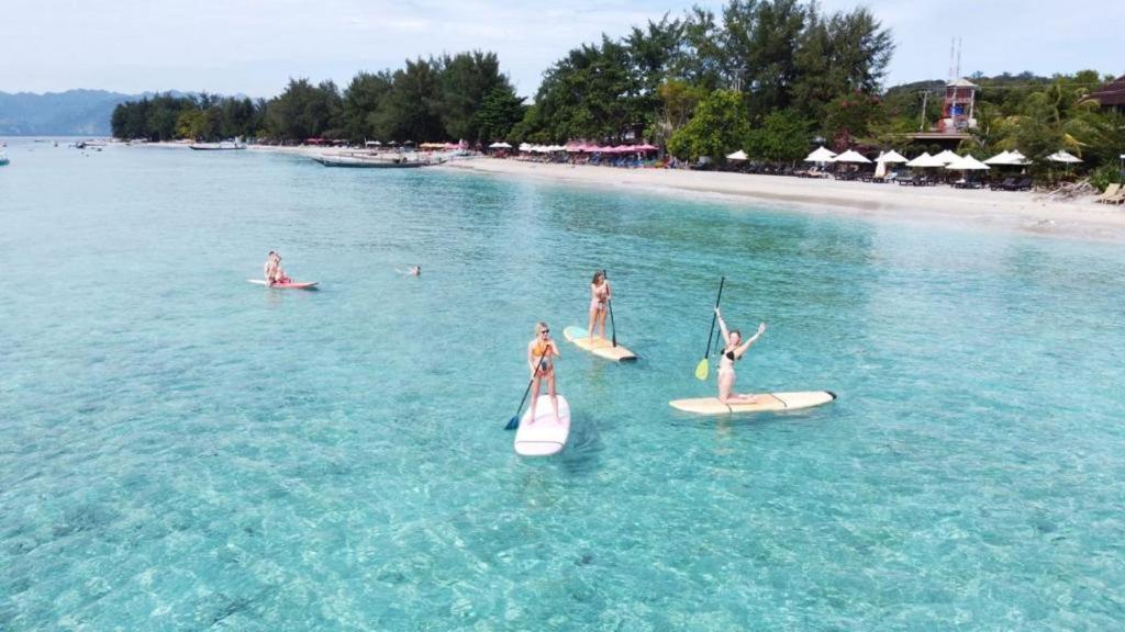 Rumah Side Apartment Gili Trawangan Bagian luar foto